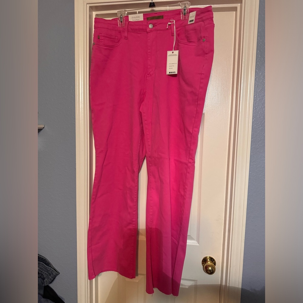 Judy blue pants hot pink